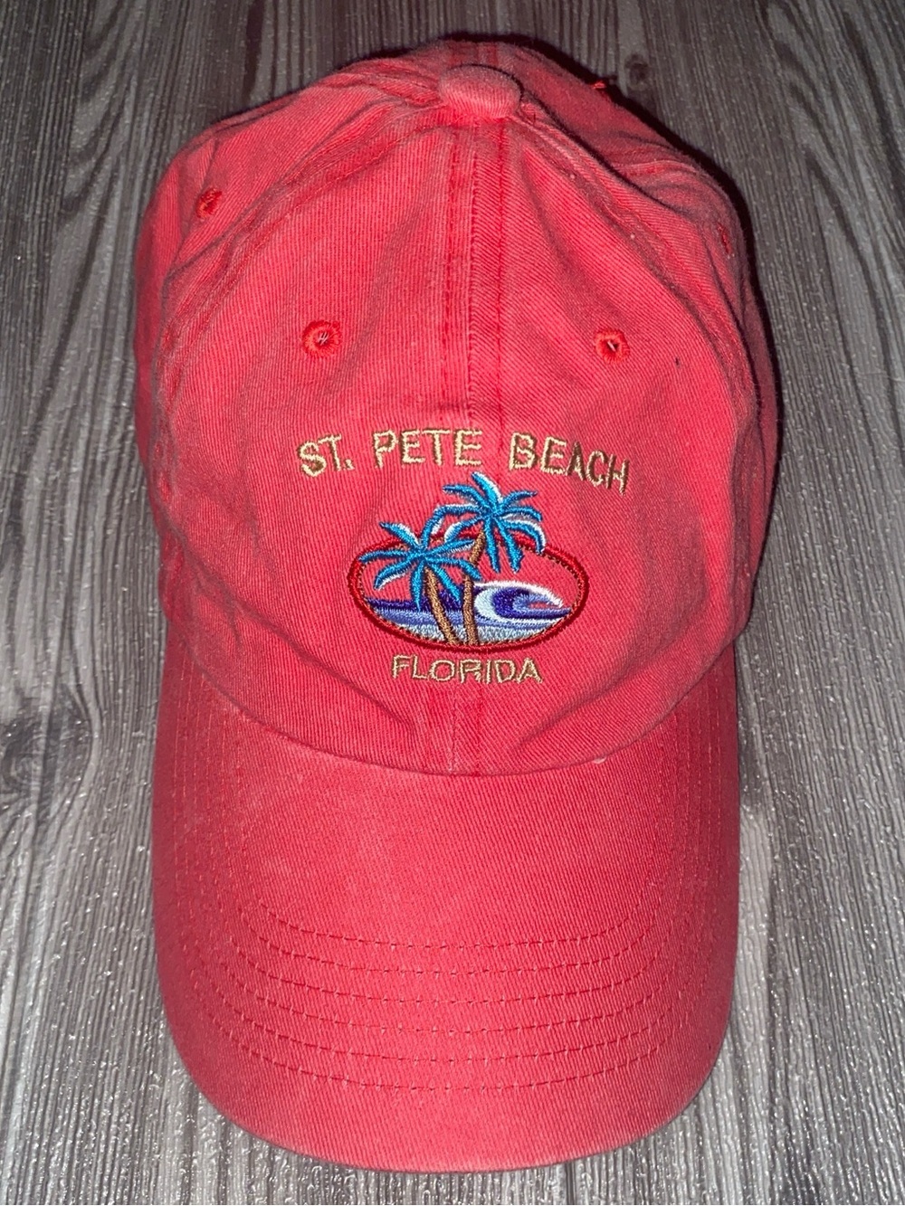 St Pete Beach Florida Dad Hat Pre-Owned